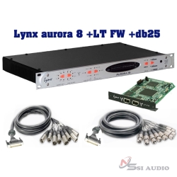 Lynx Aurora 8 AD/DA + LT FW + 2 Dây DB25 - Converter- Mastreing