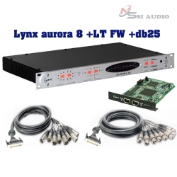Lynx Aurora 8 AD/DA + LT FW + 2 Dây DB25 - Converter- Mastreing