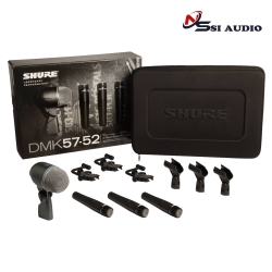 Micro SHURE DMK57-52-X – Bộ Micro Trống Chuyên Nghiệp