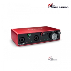 Focusrite Scarlett 4i4 (3rd Gen) – Audio Interface USB-C 4×4 Studio Grade