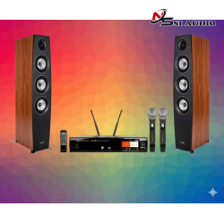 Hệ Thống Karaoke & Nghe Nhạc: JAMO C-97II & BOSTON BA400 + Tặng Dây Kết Nối