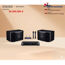 Hệ Thống Karaoke Gia Đình: JBL PASION 8 COMPACT EDITION + Tặng Dây Kết Nối