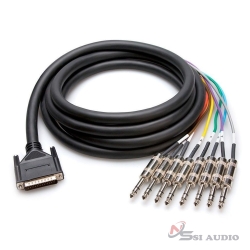 HOSA BALANCED SNAKE DB25 TO 1/4" TRS - 1M