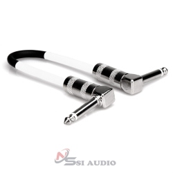 HOSA GUITAR PATCH CABLE RIGHT-ANGLE TO SAME (6PCS)