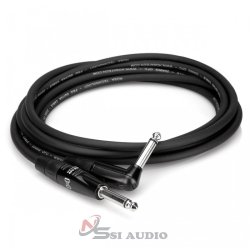 Hosa Pro Guitar Cable Rean Straight To Right-Angle