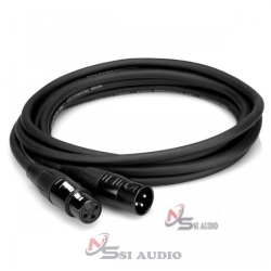 HOSA PRO MICROPHONE CABLE REAN XLR3F TO XLR3M