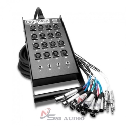 Hosa Stage Box Snake 16 Xlr Sends & 4 Trs Returns