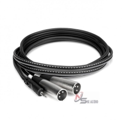 Hosa Stereo Breakout 3,5 Mm Trs Sang Xlr3m Kép