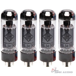 EL34-TK vacuum tube Matched Quad bóng tube telefunken