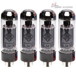 EL34-TK vacuum tube Matched Quad bóng tube telefunken
