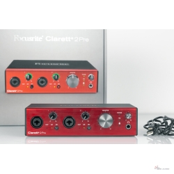 Focusrite Clarett+ 2pre Usb-C Audio Interface  Soundcard
