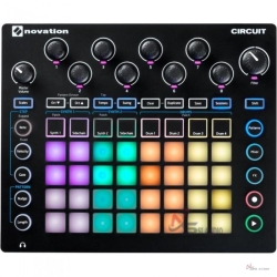 NOVATION CIRCUIT GROOVEBOX WITH SAMPLE IMPORT