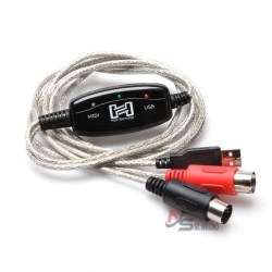 Hosa Tracklink Usb Interface Midi I/O To Usb Type A