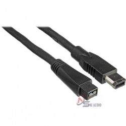 Pearstone Firewire 400 9-Pin To 6-Pin Cable