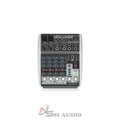 QX602MP3 Mixer Behringer Analog 6 in 2 Bus Tích Hợp Mic Preamp, EQ MP3,FX| Mixer cơ Behringer QX602MP3