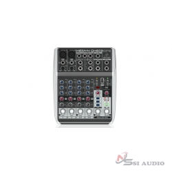 QX602MP3 Mixer Behringer Analog 6 in 2 Bus Tích Hợp Mic Preamp, EQ MP3,FX| Mixer cơ Behringer QX602MP3
