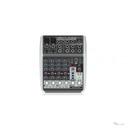 QX602MP3 Mixer Behringer Analog 6 in 2 Bus Tích Hợp Mic Preamp, EQ MP3,FX| Mixer cơ Behringer QX602MP3
