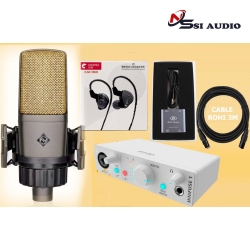 Combo Livestream RH201 + MiniFuse 1 + Bili Box