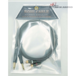 Dây 6mm Trs to Rca (2 dây) Rohi - Italia