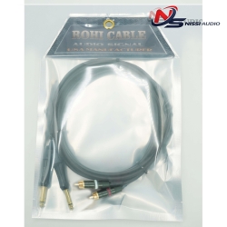 Dây 6mm Trs to Rca (2 dây) Rohi - Italia