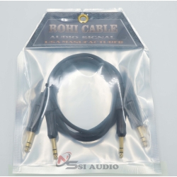 Dây 6 Ly Stereo TRS to TRS  Rohi - Italia 2m ( 2 sợi )