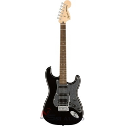 Squier FSR Affinity Strat Laurel HSS Metallic Black đàn guitar điện