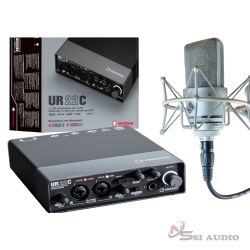 Steinberg UR22C + Rohiauder RH 203 combo thu âm hát live