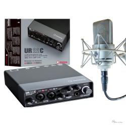 Steinberg UR22C + Rohiauder RH 203 combo thu âm hát live