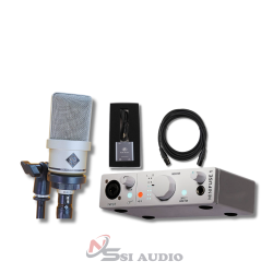 Combo live stream micro Rohiauder RH 202 + soundcard Minifuse 1