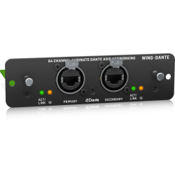 Wing-Dante Expansion Cards And Interfaces Behringer
