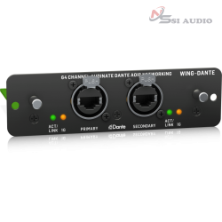 Wing-Dante Expansion Cards And Interfaces Behringer