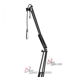 On-Stage Mbs5000 Broadcast Boom Arm W/Xlr Cable, Chân micro
