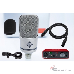 Many M07 + Focusrite 2i2 gen 3 combo thu âm hát live