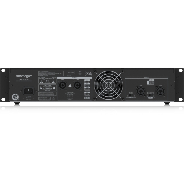 NX1000 Power Amp Behringer 2 x 300w / 4 ohm 