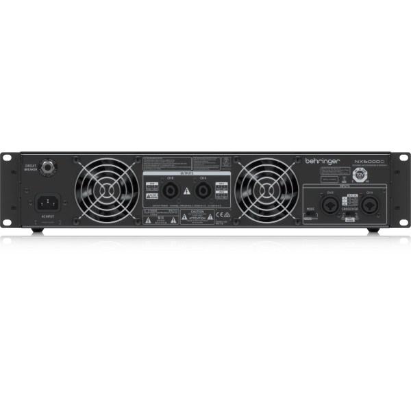 NX6000 Amply Behringer 2 x 3.000w / 4 ohm
