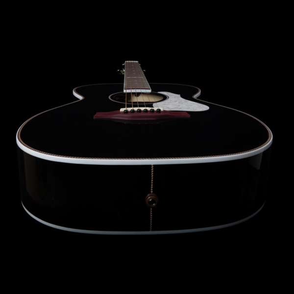 Guitar Seagull Artist Tuxedo Black Anthem EQ