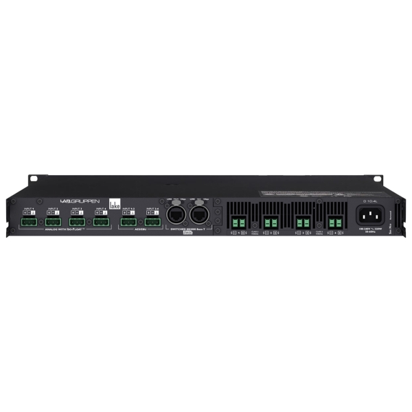 D 10:4L Amply Công Suất Labgruppen DSP 4 Kênh