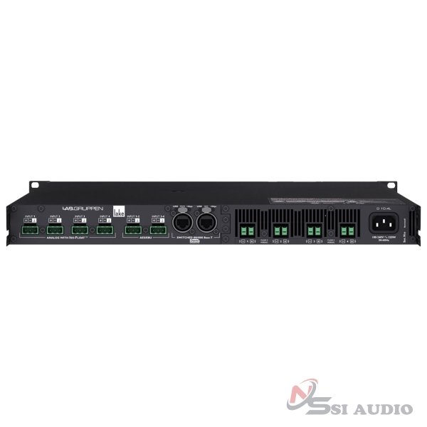 D 10:4L Amply Công Suất Labgruppen DSP 4 Kênh