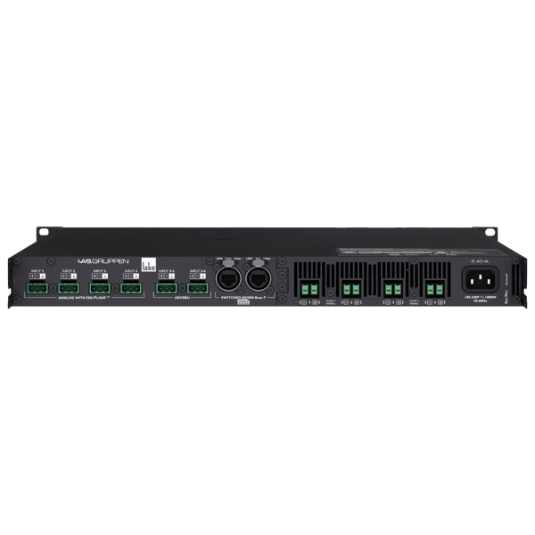 D 40:4L Amply Công Suất Labgruppen DSP 4 Kênh