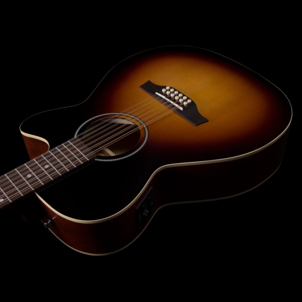 Guitar Seagull S12 CH CW Spruce Sunburst GT Presys II