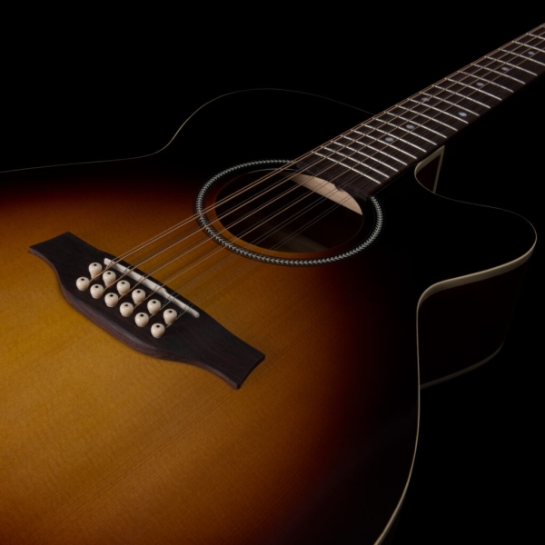 Guitar Seagull S12 CH CW Spruce Sunburst GT Presys II