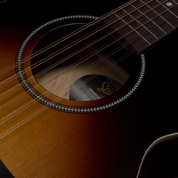 Guitar Seagull S12 CH CW Spruce Sunburst GT Presys II