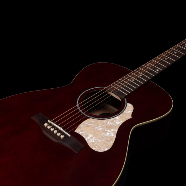Guitar Seagull M6 Ruby Red CH EQ