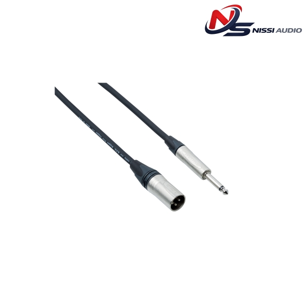 NCMM900 Dây tín hiệu cho nhạc cụ đầu Neutrik NC3MXX – NP2X 9 mét Bespeco