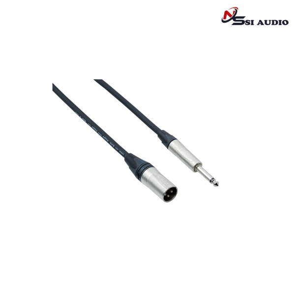 NCSMM600 Dây microphone đầu Neutrik NC3MXX – NP3X 6 mét Bespeco