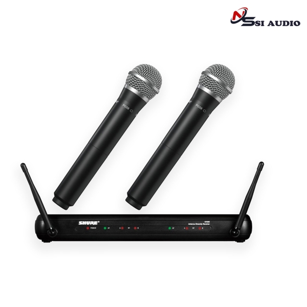 Shure SVX288/PG58 – Bộ Micro Không Dây 2 Tay Cầm Chuẩn Shure