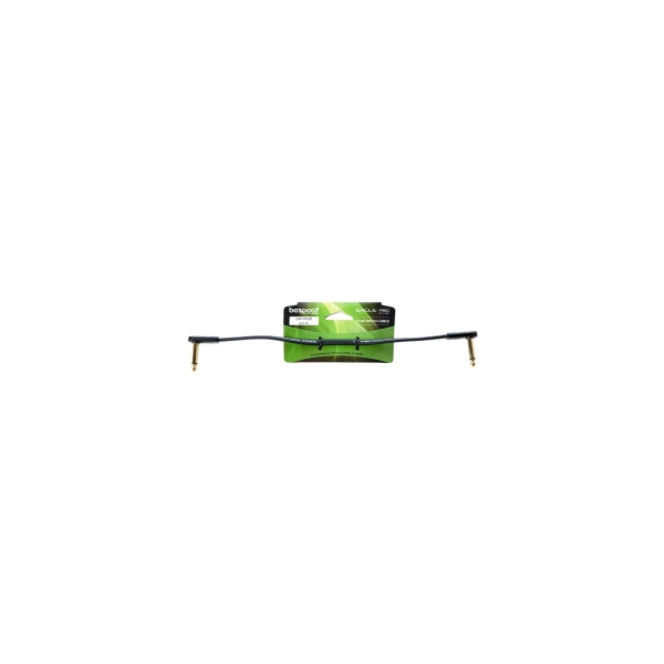 EAFPP030 Dây tín hiệu cho nhạc cụ 2 jack mono 6,3 mm Bespeco 0.3 mét 