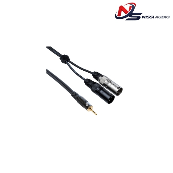 EAYMS2MX300 Dây cáp interlink đầu SS70BK – XLR3MX/XLR3MXN 3 mét Bespeco