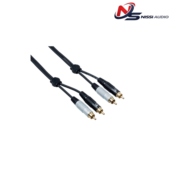 EA2R100 Dây tín hiệu đầu MRCABKR/MRCABKB – MRCABKR/MRCABKB 1 mét Bespeco