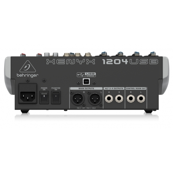 1204USB Analog Mixers Behringer | Mixer cơ Behringer 1204USB